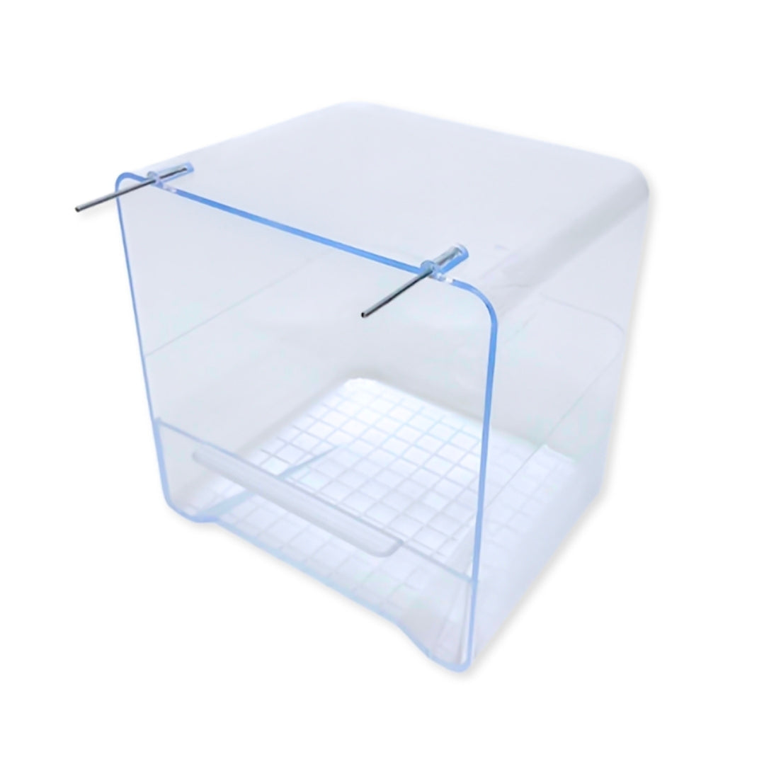 Badhuis met metalen haken