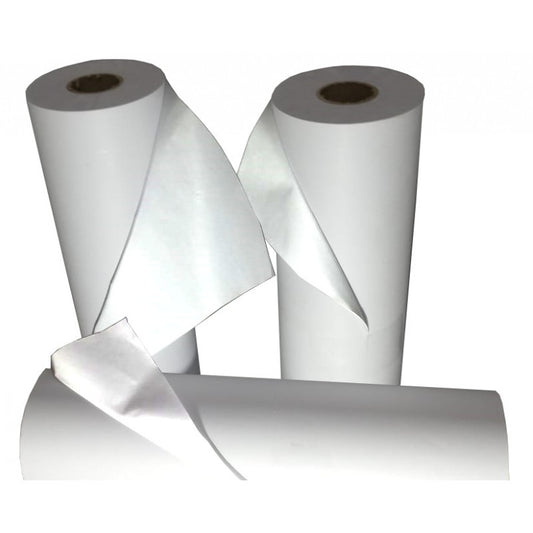 Wit Fijn Waterdicht Papierrol - 35cm  - 100m - Moldes Ave