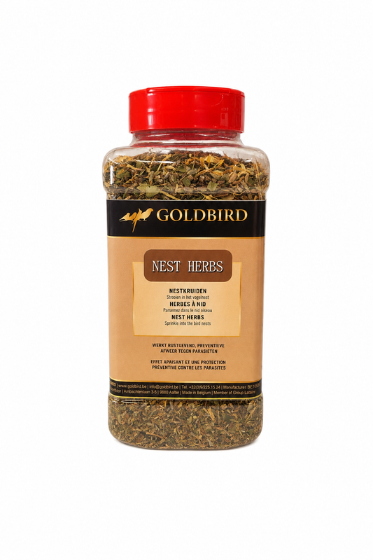 Goldbird Nestkruiden 1L - natuurlijke, anti-parasitaire kruidenmengeling voor gebruik bij vogels