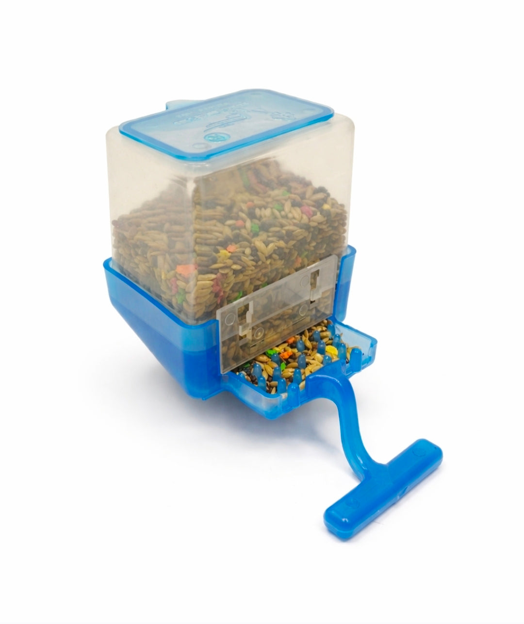 Voerbak Carla "Anti-Verspilling" Blauw 125gram