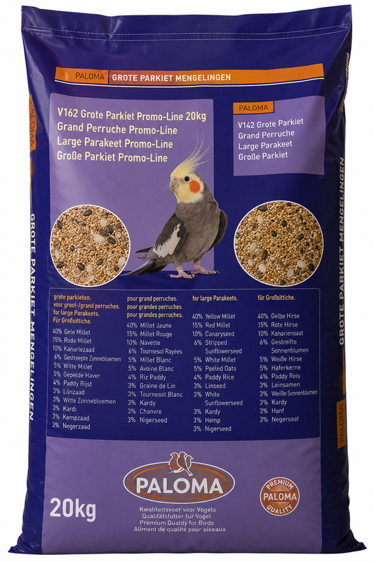 V162 Grote Parkiet Promo-Line 20kg - Paloma