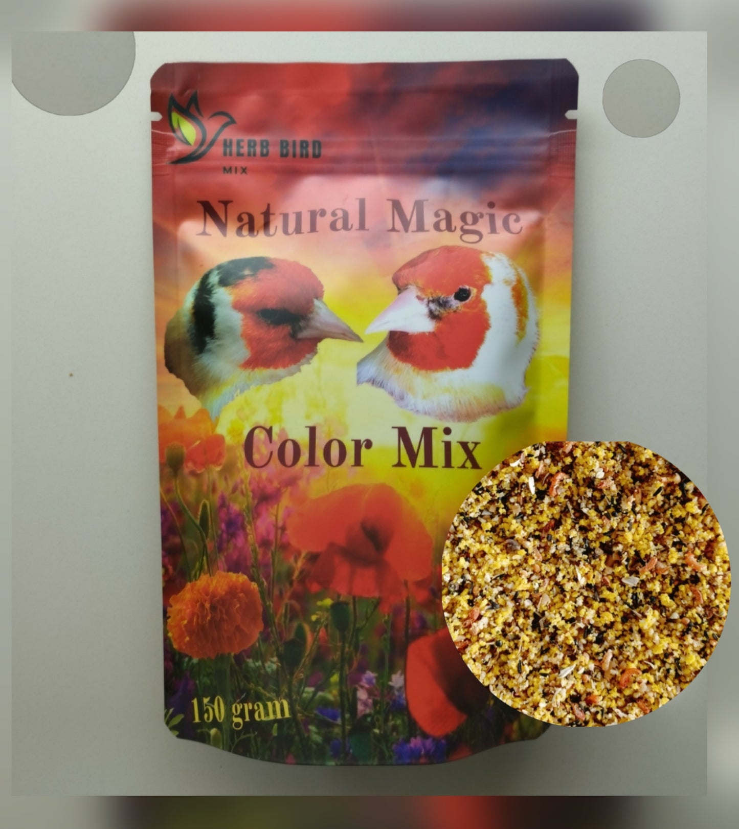 Combo - Magic Color Mix 150 Gram + Eggfood Deluxe 1kg