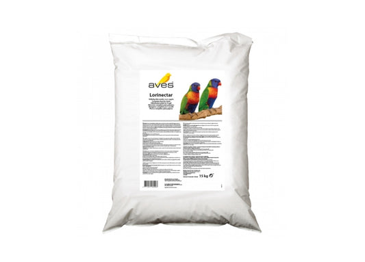 Aves Lorinectar 15 kg - volledig wateroplosbaar voer voor lori's