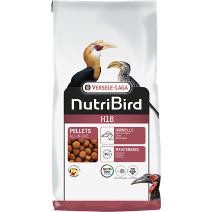 Nutribird H16 Neushoornvogel 10kg