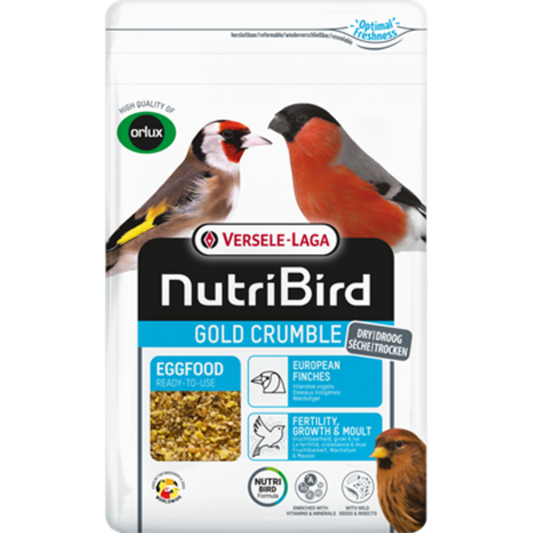 Nutribird Gold Crumble Inlandse Vogels 800 gram ( Orlux Droog Eivoer )