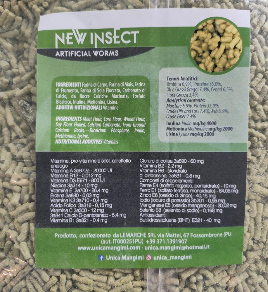 New Insect 330 Gram 35% Protéine - Unica