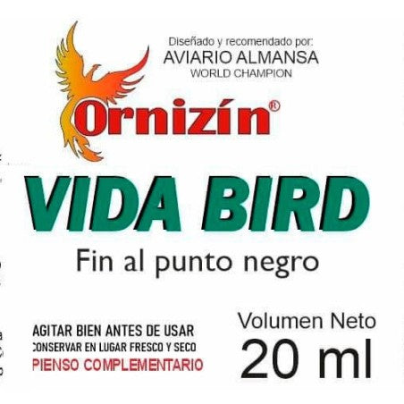 Vida Bird 20ml - Anti Zwarte Stip - Ornizin