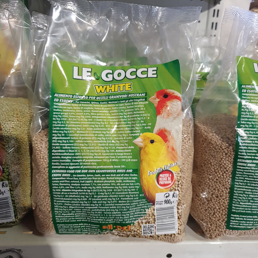 Le Gocce White 450 gram ( kiemzaad vervanger ) - All Pet
