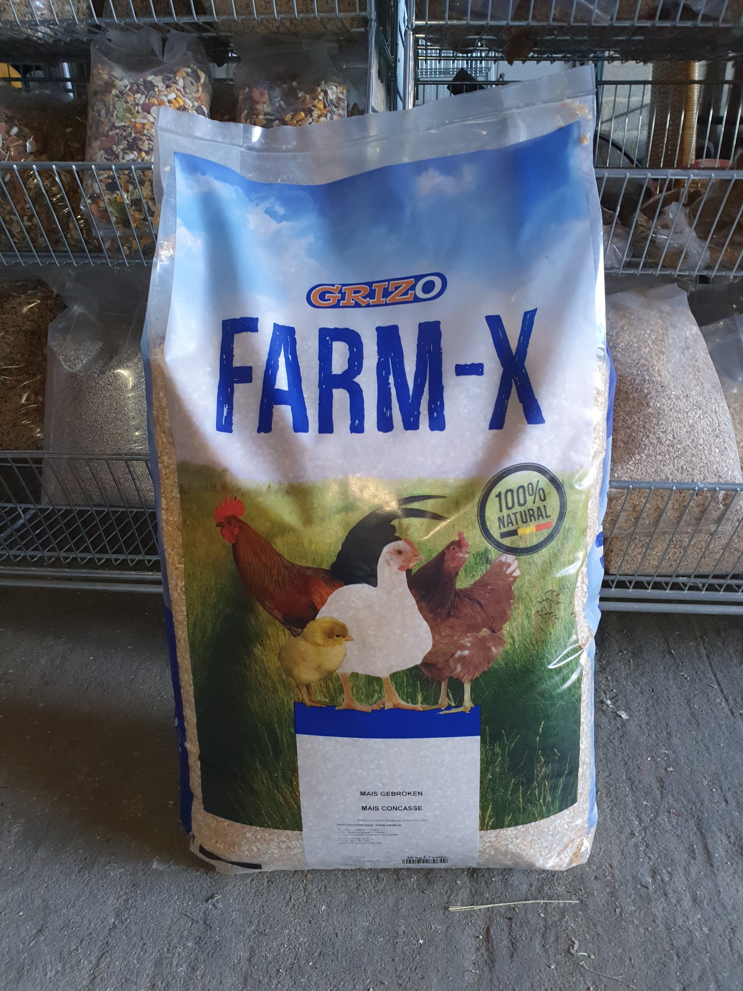 Farm-X Kuikengraan Poeljengraan 20kg