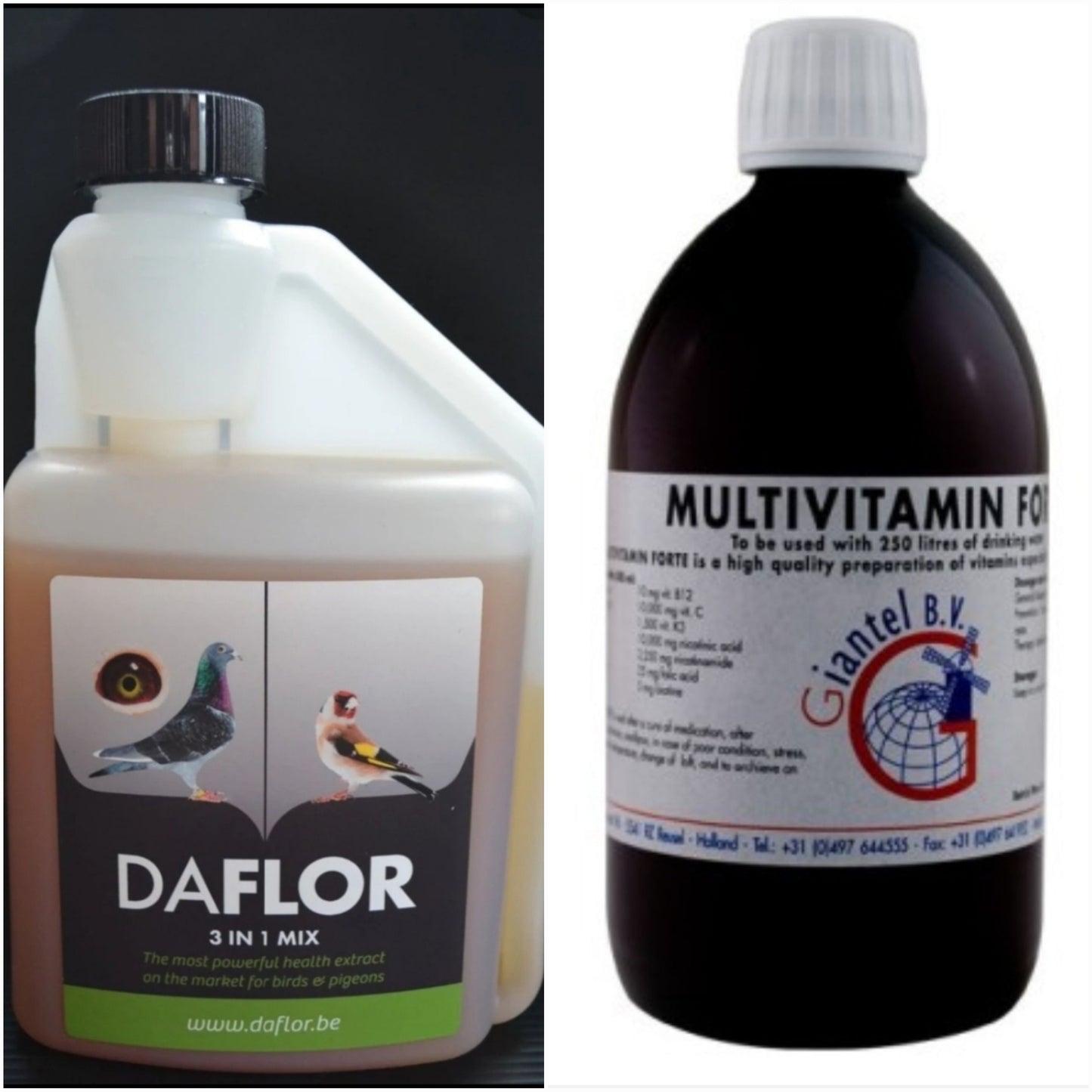 Daflor 3in1 Mix 250ml + Multivitamine Gold 250ml ( extra geconcentreerd )