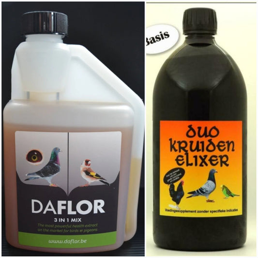 Daflor 3in1 Mix
250ml + Duo Kruiden Elixer Basis 1L