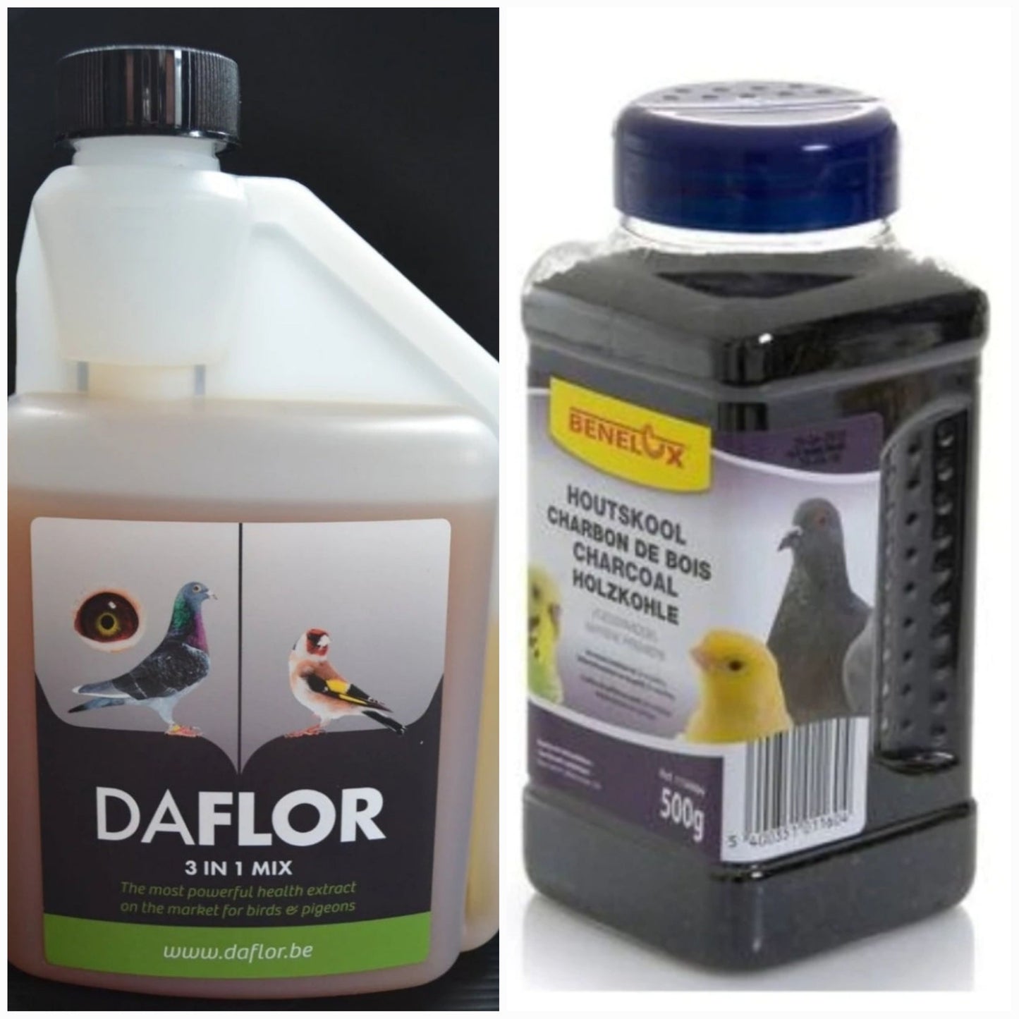 Daflor 3in1 Mix
250ml + Houtskool 500 gram