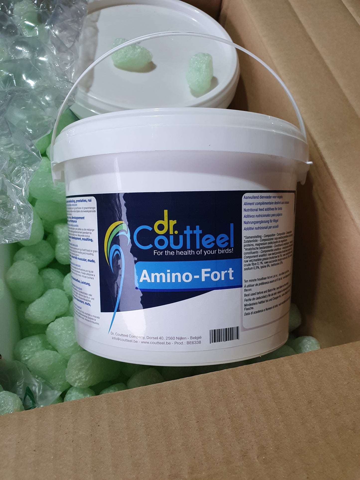 Amino-Fort 1kg, (een mengeling van 20 aminozuren) - Dr Coutteel