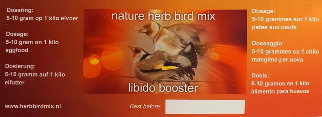 Libido Booster 300 Gram - Herb Bird Mix