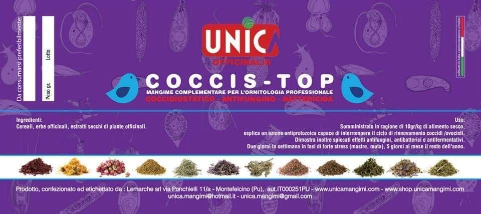 Unica - Coccis-Top 100 Gram ( Anti - Coccidiose )