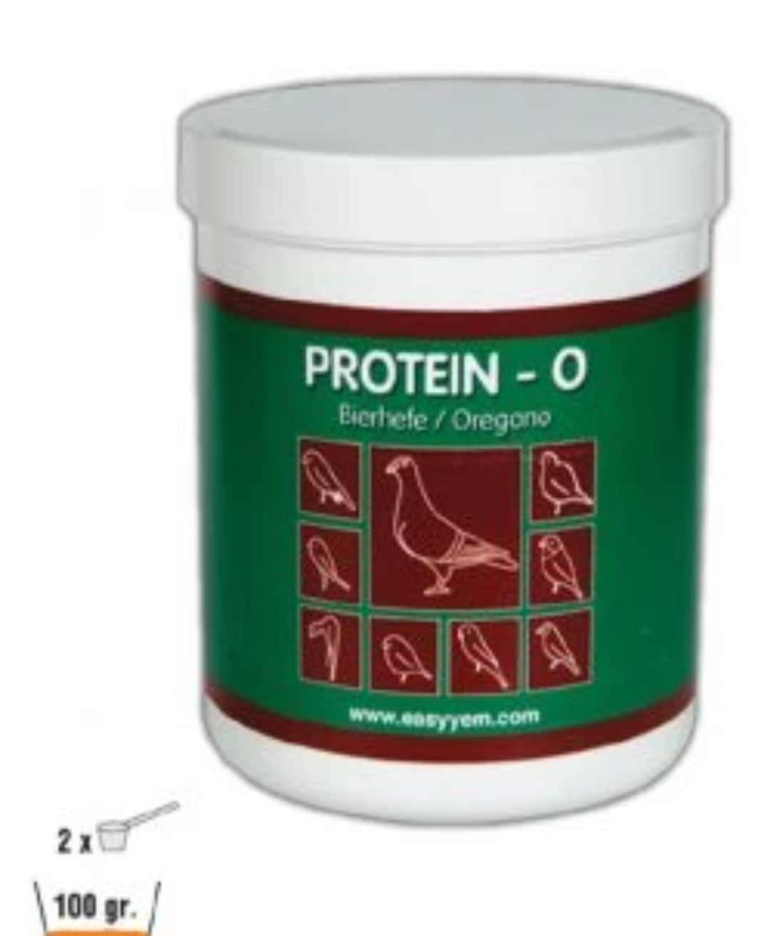 Protein-O, Biergist en Oregano 250 gram