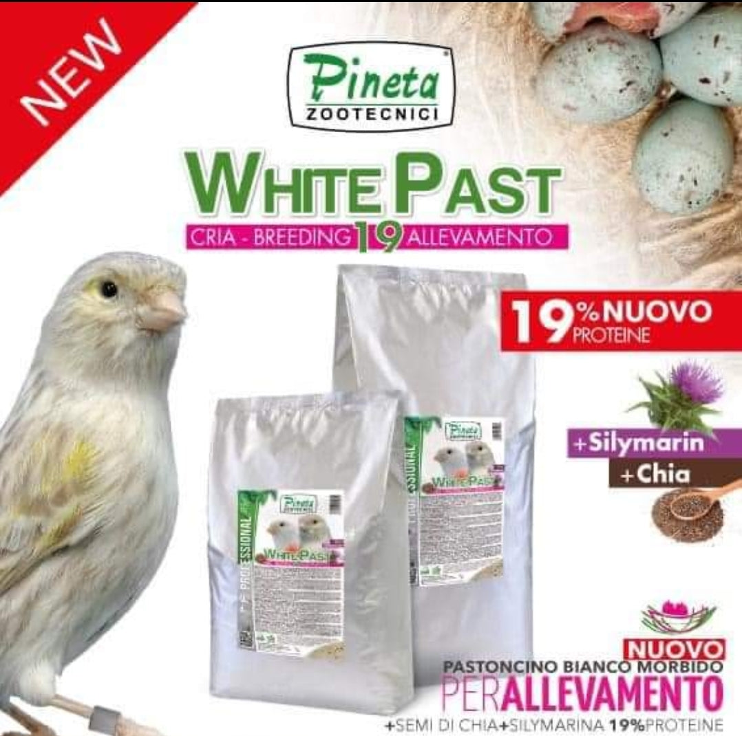 White Past Cria ( + Chia, Silymarina-extract ) 1kg - Pineta Zootecnici