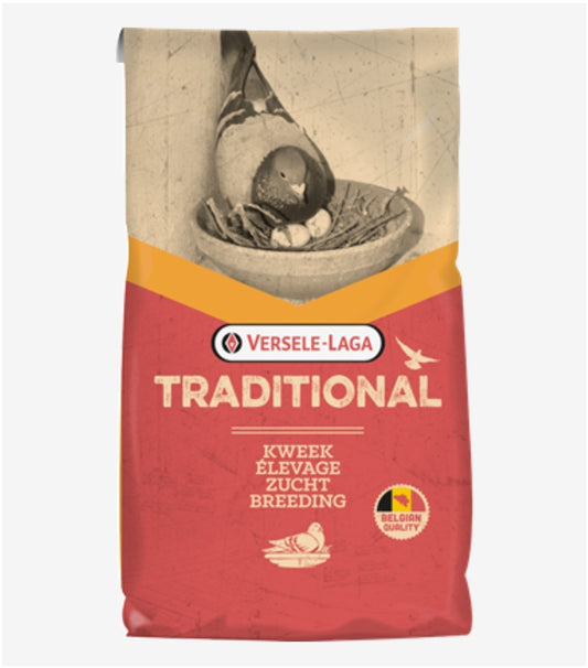 Traditional Kweek Geel Crips Duivenvoer 25kg - Versele Laga