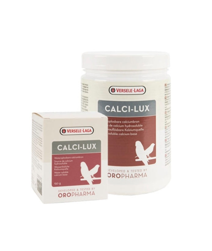 Calci - Lux 500 gram - In Water Oplosbaar Calcium Vogels - Oropharma Versele Laga