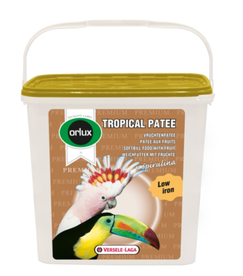 Nutribird Tropical ( fruit ) Patee Premium - Volledige Voeding Voor Alle Fruiteters