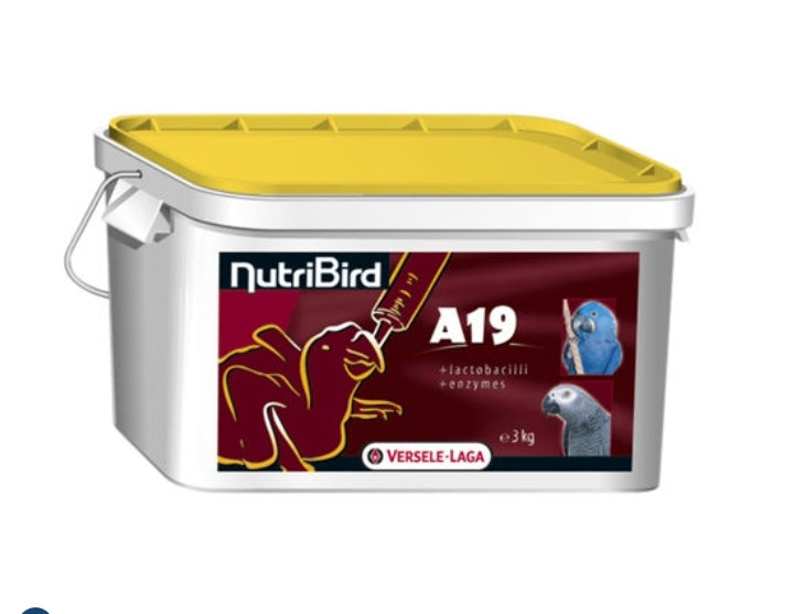 Nutribird A19 - 3kg - Handvoeding - Versele Laga