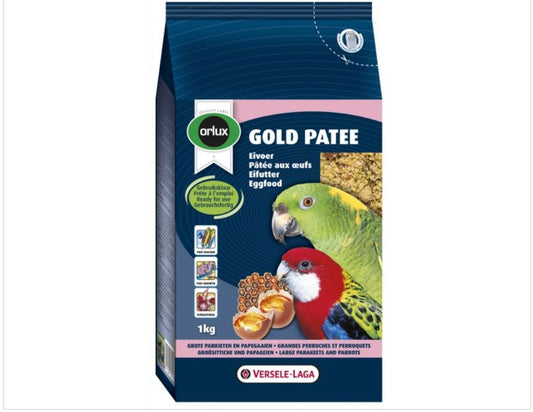 Orlux Gold Patee Grote Parkieten & Papegaaien 1kg
