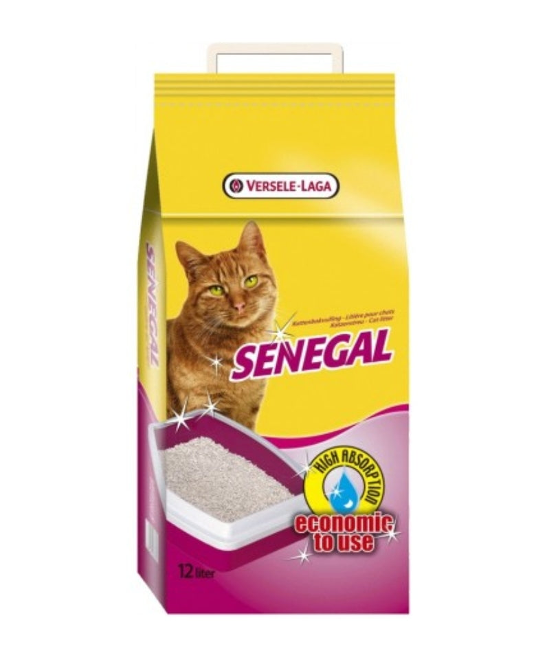 Versele-Laga Senegal 30 L - Kattenbakvulling Met Witte Kleikorrels Uit Senegal