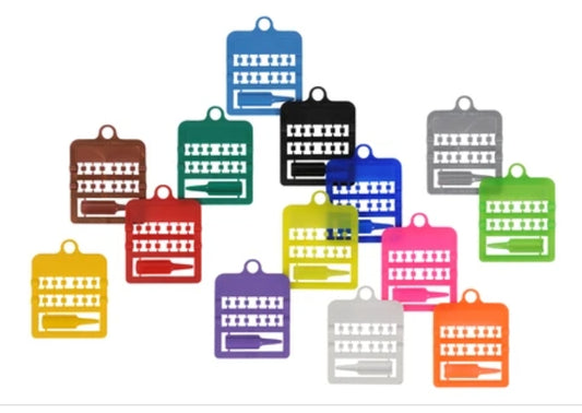 E-Z Split Ringen Vogels (Ø 4mm) (12 op kaart) 1 st