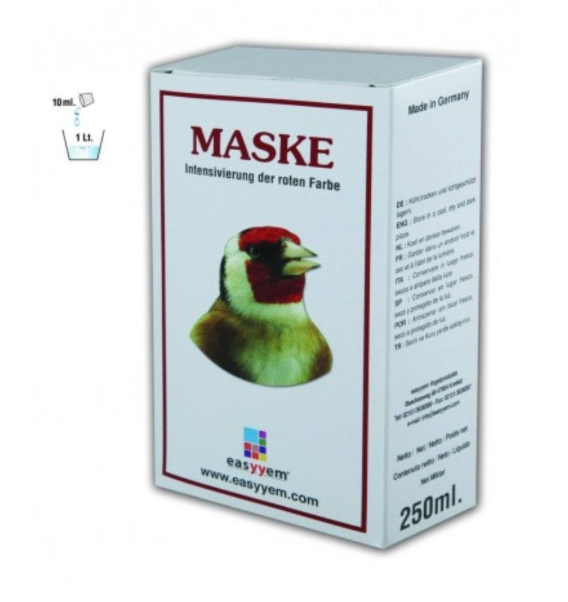 Maske, Rode Kleurstof Vloeistof 250ml - Easyyem