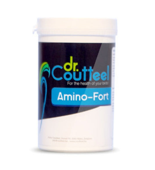 Amino-Fort 200gr, (een mengeling van 20 aminozuren)
- Dr Coutteel