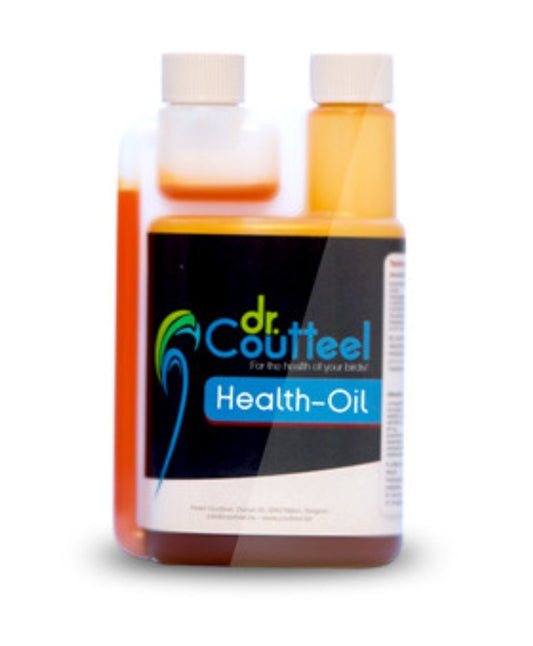 Health Oil (gezondheid olie) 500 ml (actieve essentiële oliën en actieve aromaten)
- Dr Coutteel