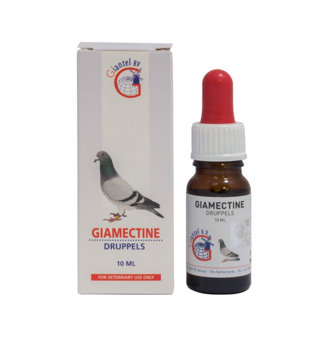 Giamectine 10ml ( ivermectine )  Tegen Uitwendige Parasieten ( gelijke werking als exzolt )