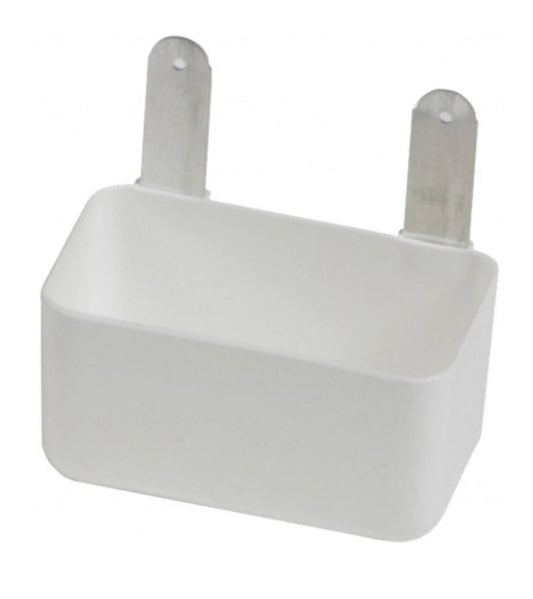 Weduwschap Drink en Eetbak + Strip Wit