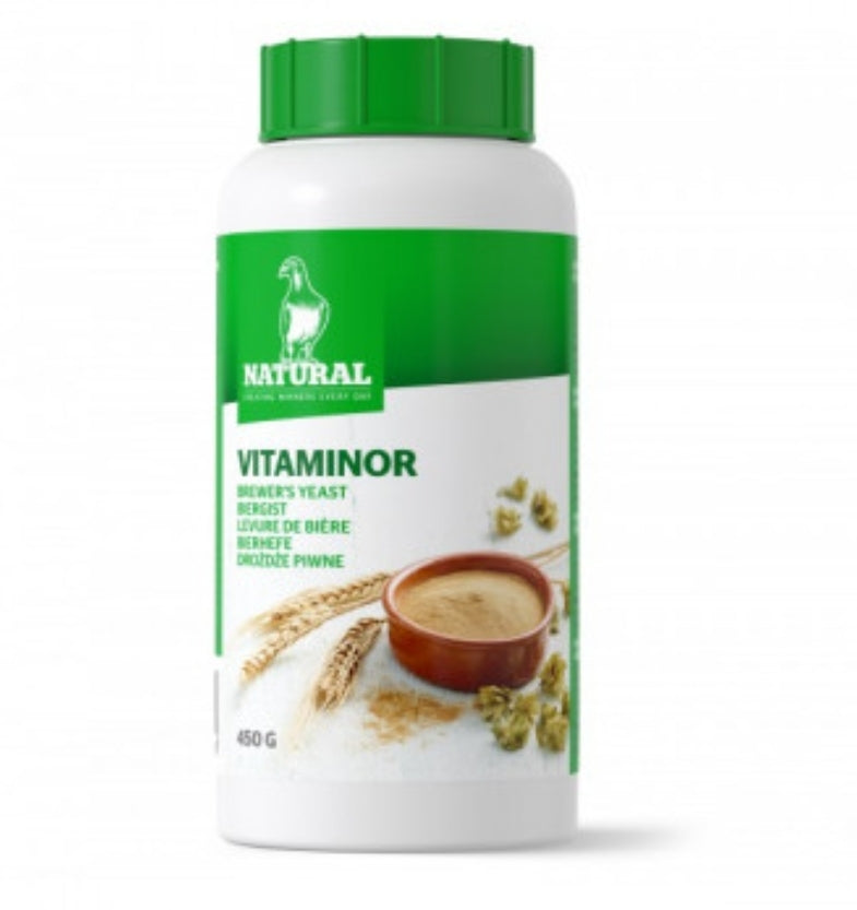 Vitaminor Biergist 450gr - Natural (vitaminen, aminozuren en gist)