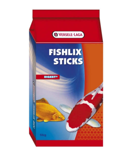 Fishlix Sticks Multi Color 5kg - Gekleurde Sticks Voor Vijvervissen - Drijvend Voer