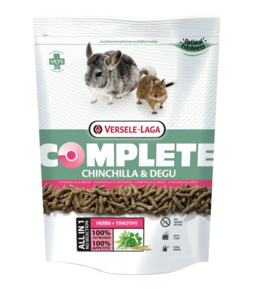 Complete Chinchilas & Degu 1,75kg Rijk aan vezels