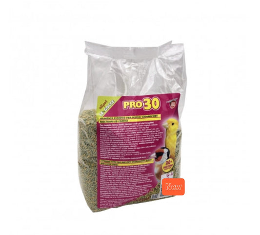 Le Gocce Pro30 900gram ( kiemzaad vervanger, kleur groen geel ) 30% Proteïnen - AllPet