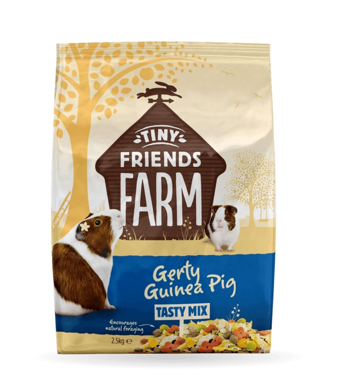 Supreme Tiny Friends Farm Gerty Guinea Pig Tasty Mix - Caviavoer - 2.5 kg