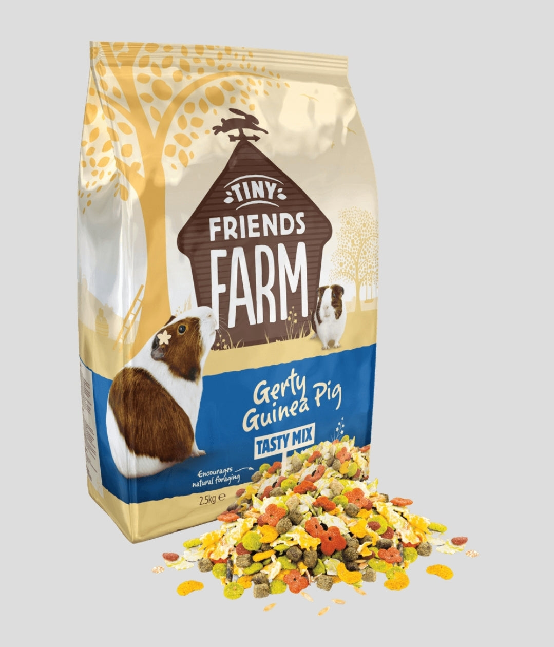 Supreme Tiny Friends Farm Gerty Guinea Pig Tasty Mix - Caviavoer - 850 gram