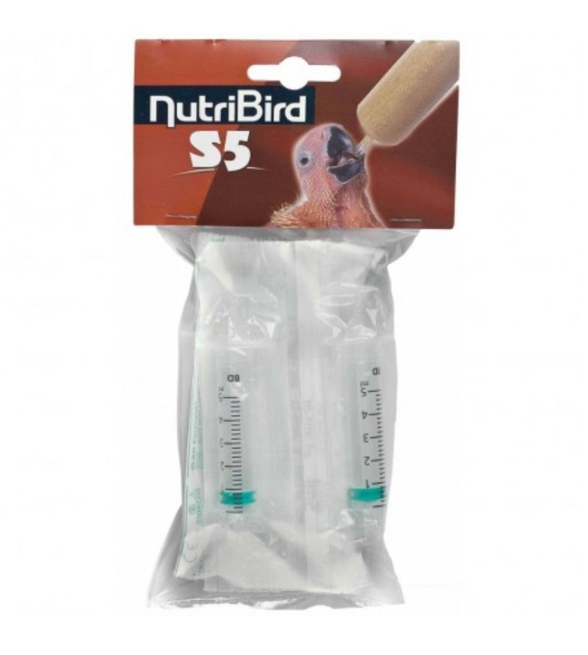 Nutribird S5 (6 st ) 5 ml Spuiten Voor Handopfok