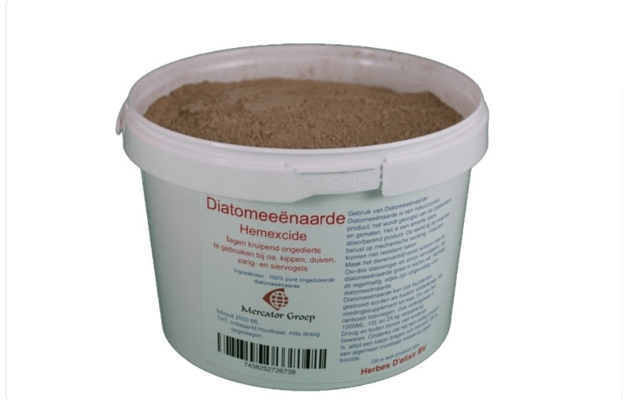 Diatomeeënaarde -100% Zuiver- Ultra fijn Poeder - 25x = 250 kg Diatomeeënaarde -100% Zuiver- Ultra fijn Poeder - 25x = 250 kg