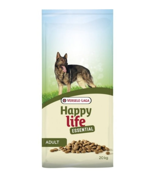 Happy Life Essential 20kg - Basis Droogvoer Voor Volwassen Honden