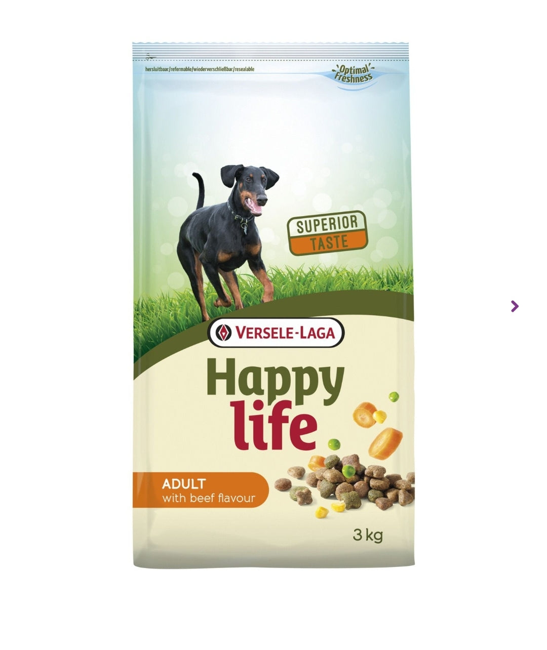 Happy Life Adult Rund - Hondenvoer 3 kg
- Versele Laga