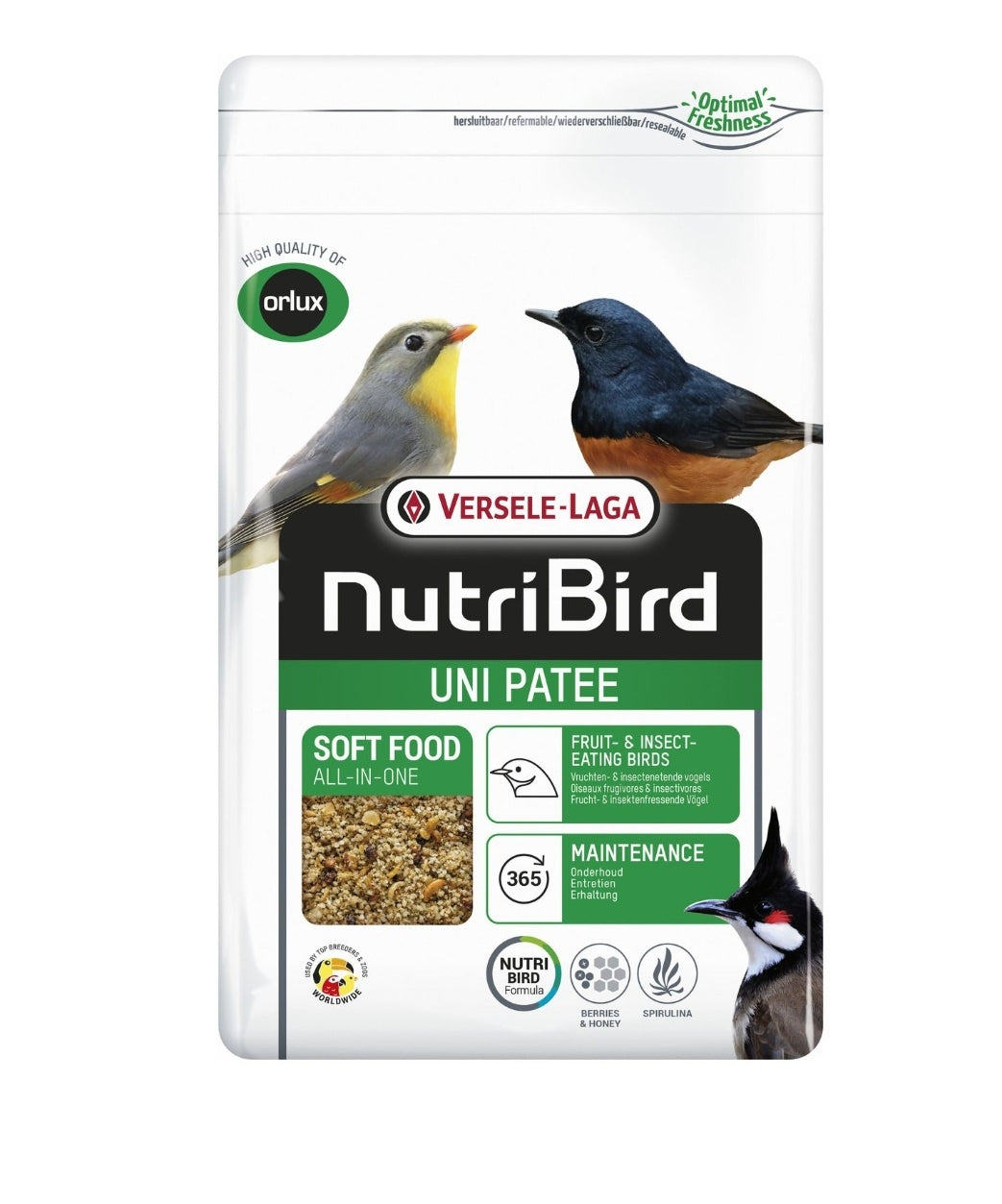 Nutribird - Orlux Uni Patee 1kg - Universeel Voer