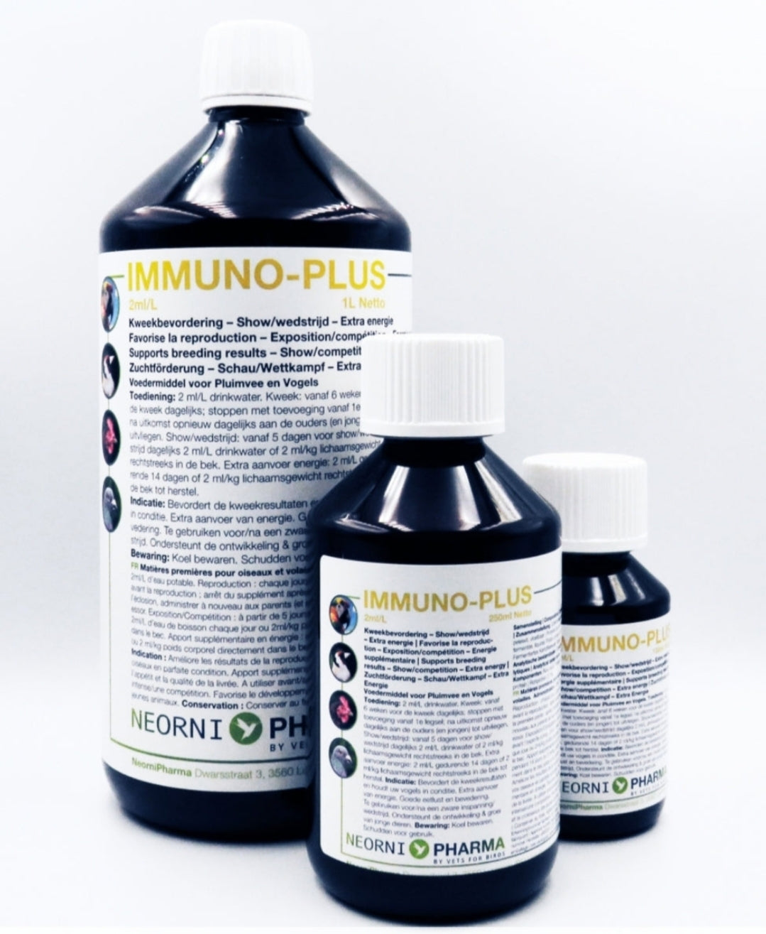Immuno-Plus 250ml ( Verbeterd de kweek en conditie ) - Neornipharma