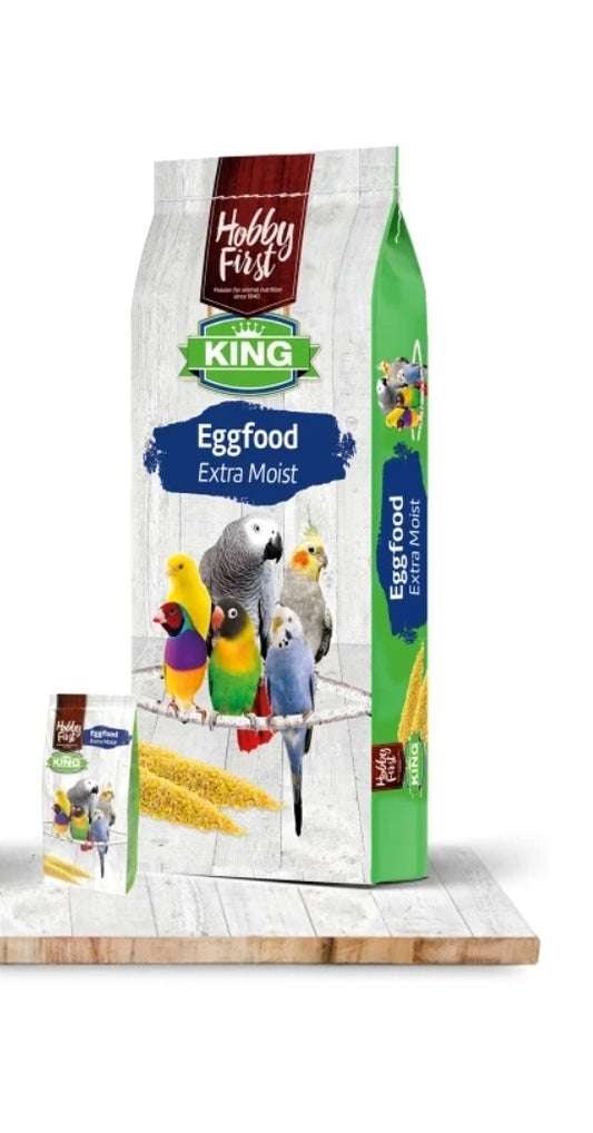 King Eggfood Geel Extra Moist ( Extra Vettig ) 10kg - HobbyFirst